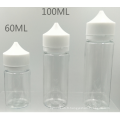 Bouteille e-liquide PET en plastique de 60 ml pour liquide